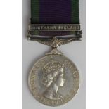 CSM QE2 With Northern Ireland clasp (24342663 Pte G W A Browne R.Anglian).