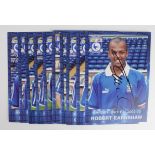 Football Cardiff City official club postcards of players 2002/2003, published exclusively for the