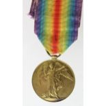 Victory Medal to 32805 Pte W D Hoole Durham L.I. Died of Wounds 7/5/1917 with the 15th Bn. Born