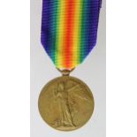 Victory Medal to 12305 Pte T Naisbett Border Regt. Died of Wounds 25/4/1917 with the 7th bn. Born