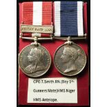 Canada General Service Medal with Fenian Raid 1866 clasp, impressed to (BOY 1st CL: T Smith HMS