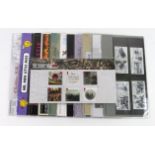 GB presentation packs 2016 group inc miniature sheets, face value of stamps c£102 (12 packs)