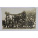 Sevenoaks Carnival 27th Sept 1912 "Indian Camp" RP postcard. Embossed Ernest Fielder Sevenoaks. RP