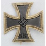 German Iron Cross WW2 1st class pin back, L/59 maker marked