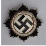 German Nazi Cross in Silver, maker marked '20'.