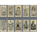 Cartledge - complete set Famous Prize Fighters in pages VG & better, cat value £240