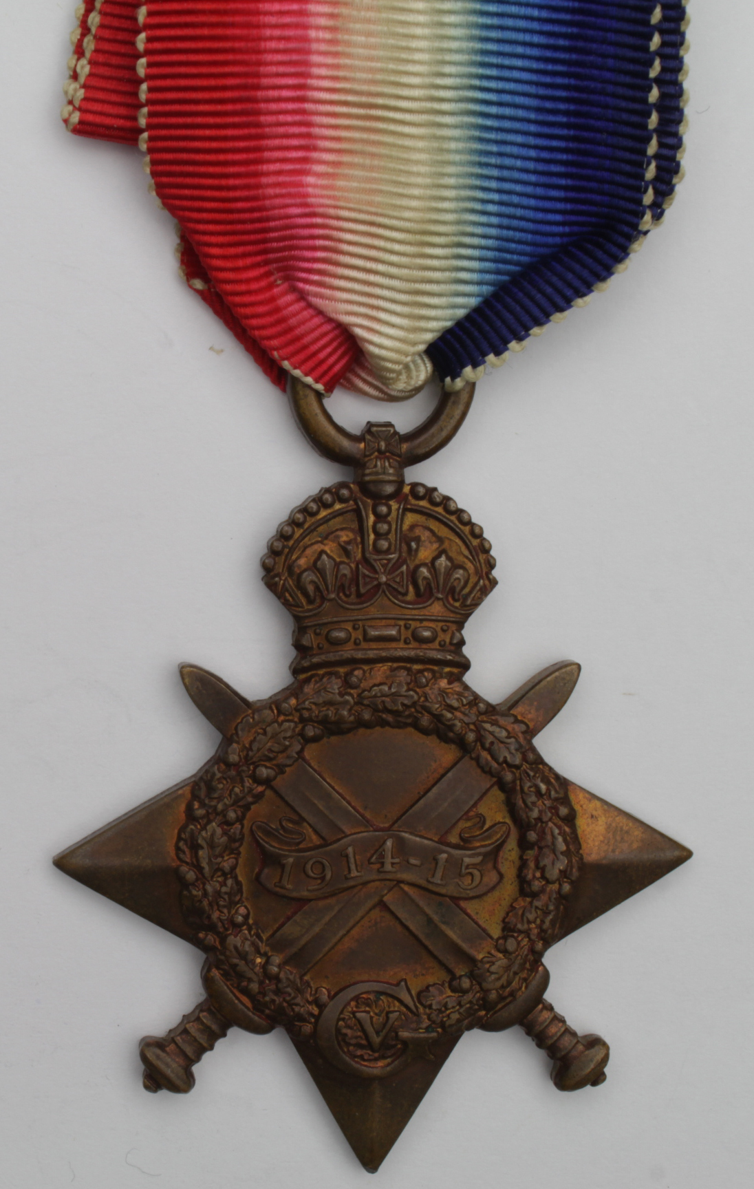 1915 Star to 18099 Pte G R Faid North'D Fus. Killed In Action 17/9/1915 with the 8th Bn. Born