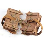 Pair of 1914 Pattern Leather Ammunition Pouches.