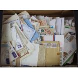 Large tray of various covers and postal history - some useful items seen. (Buyer collects)