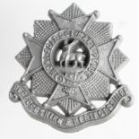 Badge Bedfordshire & Hertfordshire Regiment WW2 plastic economy hat badge complete with fixing