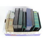 Accessories: Postcard accessories in the form of plastics (100's) & index cards plus 8 albums. The