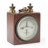 WW1 Edison and Swan 1918 test meter for testing cables on telephones and demolition cable.
