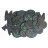 Cloth Badges: Rifle Brigade embroidered felt Trade arm badges all in excellent condition. (approx 22
