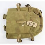 Naval Equipment 1919, Second Pattern Large Pack, made by the Mills Equipment Company and dated