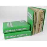Marshall Cavendish Football Handbook, set of 63 in original green folders, unusual to see complete.