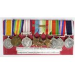 Group - BWM & Victory Medal to (J.48471 E J Turner ORD RN), GVI Naval General Service Medal with