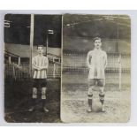 Football Sheffield Wednesday b&w RP postcards c1922/23 taken at Hillsborough, William Felton and