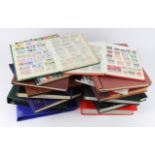 Accumulation of world stamps housed in 15 stockbooks or albums, much useful noted (qty) Buyer