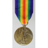 Victory Medal to 34685 Pte J Sayers E.Lanc Regt. Killed In Action 22nd Sept 1917 with the 8th Bn.