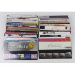 GB presentation packs 2001-06 group inc miniature sheets, face value of stamps c£243 (63 packs)