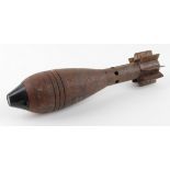 German WW2 dated 30mm motor projectile, deactivated.