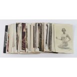 Nudes. Tasteful selection of golden age postcards inc many full-frontal, better noted (approx 105