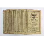Greyhound Race Cards - Southend 1934-1945. (19)