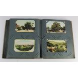 Yorkshire: Old corner slot album containing a good selection of Yorkshire topographical postcards.