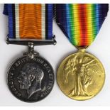 BWM & Victory Medal to 36650 Pte B Staniforth Essex Regt. (2)
