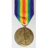 Victory Medal to 19524 Pte J Martin W.York Regt. Died of Wounds 28th Sept 1916 with 1st Bn, 88th