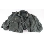 German WW2 pattern NCO soldiers service jacket complete with epaulettes brass eagle etc.