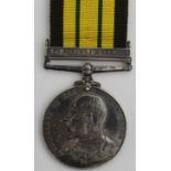 Africa General Service Medal EDVII with Somaliland 1908-10 clasp to 238680 H E Carey ORD HMS