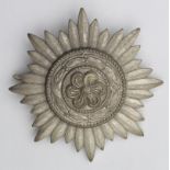 Ostvolk Decoration for Merit on the Eastern Front 1st Class in silver, pin back, maker marked '