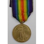 Victory Medal to 40211 Pte E J Cole Som.L.I. Killed In Action 21st August 1918 with the 8th bn. Born