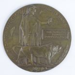 Death Plaque for Lieut Edward Francis Joseph Stourton-Langdale 233rd Field Coy RE. Killed In