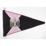 German WW2 Panzer tank pennant.