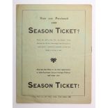 Fulham v Burnley 8th Oct 1910 English League Div 2