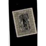 Papua 1932 £1 delta house stamp, SG.145, mint, cat £275