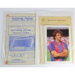 Barcelona programme for European Cup Winners Cup Final v Slovan Bratislava 21/5/1969, sold with 8x