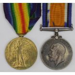 BWM & Victory Medal to 34179 Pte E Henderson Norfolk Regt. (2)