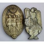 German WW2 Tinnie type badges scarcer types. (2)