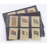 Silks cigarette cards, range of Kensitas Flags (approx 39)