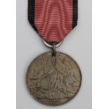 Turkish Crimea Medal 1855 'Crimea' British issue. Named (Sergt J Stoodley 1st B. 20th Regt).