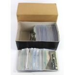Foreign, varied selection in shoebox, better noted, needs viewing   (approx 275 cards)
