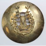 Plaid Brooch - Gordon Highlanders, uncleaned nice example