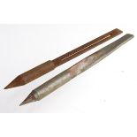 WW1 German flechette darts 2 different patterns as dropped by aircraft over enemy troops.