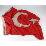 Ottoman Turkey a WW1 dated flag, 1916-1917.