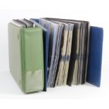 Cigarette Card sets in 2x binders, in sleeves, inc Famous British Liners 2nd, Old Naval Prints,