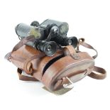 WW1 Turner Reich x 9 Military binoculars with British Military markings made by Gundlach Manhattan