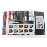 GB presentation packs 2010 group inc miniature sheets, face value of stamps c£92 (15 packs)